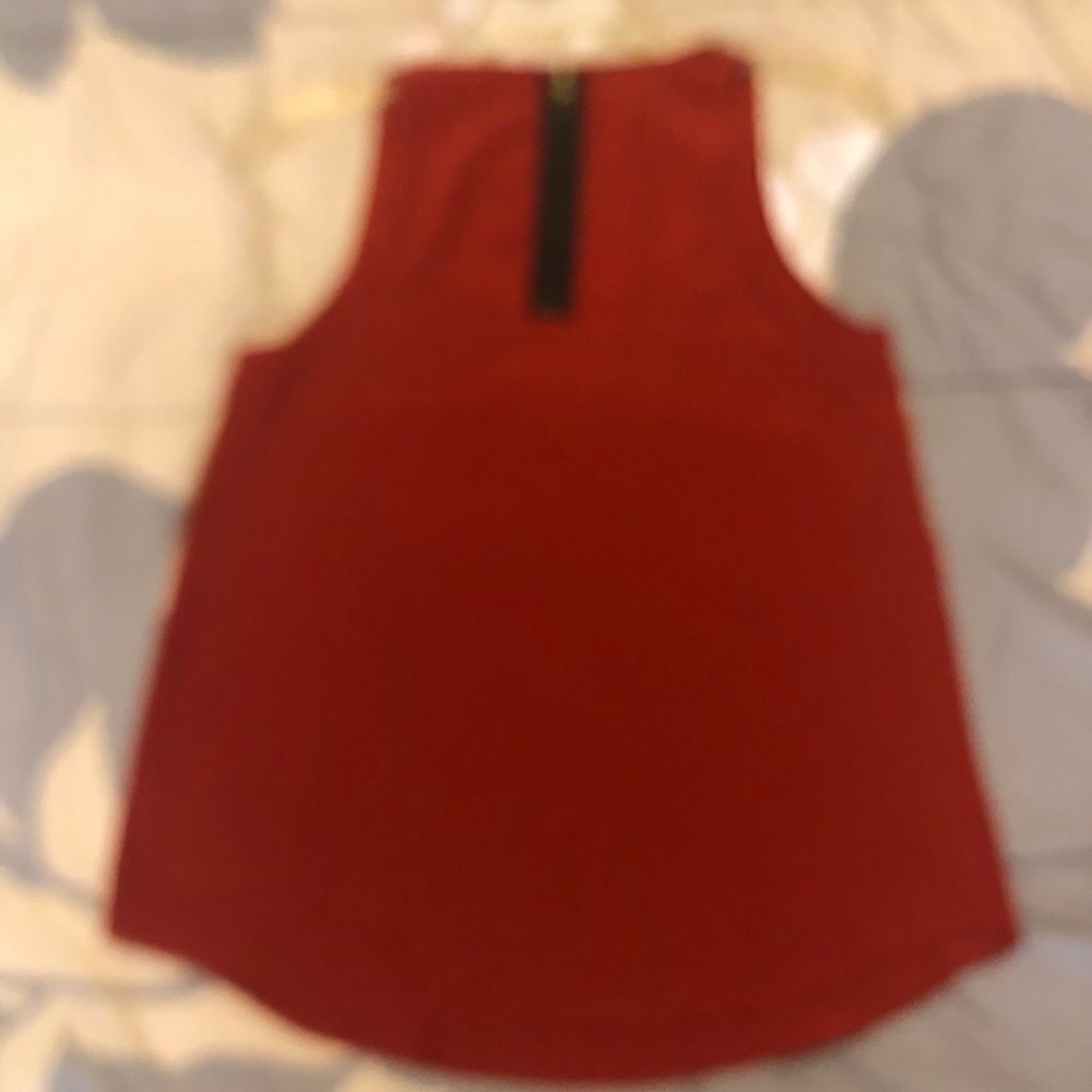 Forever21 Small orange Tank top - Picture 5 of 9
